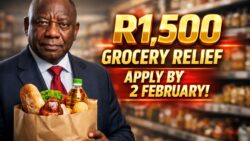 SASSA R1,500 Grocery Support Alert: Application Deadline Set for 2 February With Miss-Out Warning